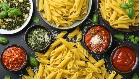 Farklı Makarna Çeşitleri ve Sos Kombinasyonları ile Lezzet Yolculuğu