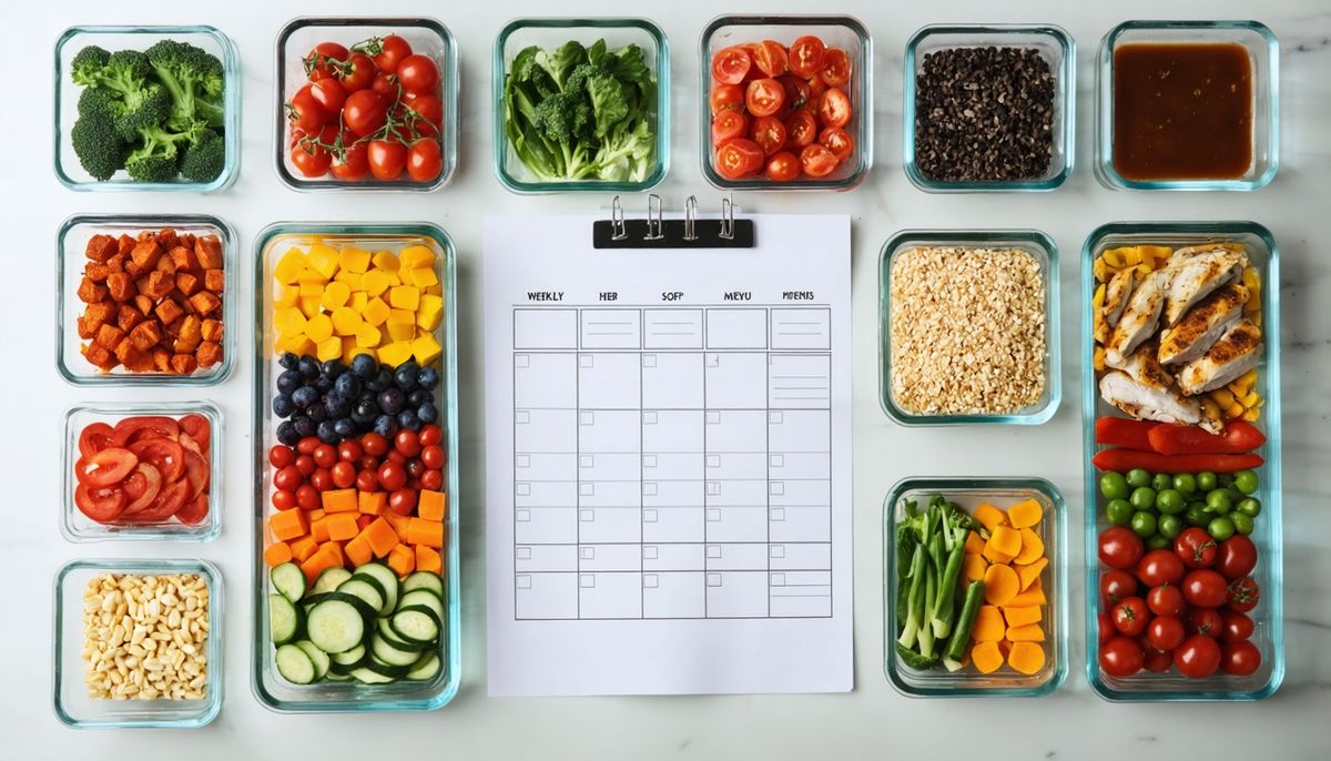 7 Günlük Pratik Haftalık Menü: Alışveriş Listesi ve Pişirme Planı