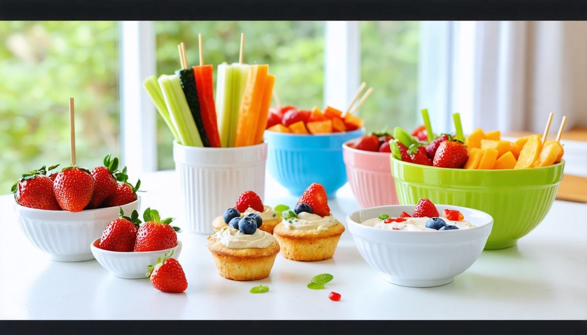 Çocuklar İçin Renkli Sağlıklı Atıştırmalıklar: Pratik ve Besleyici Tarifler