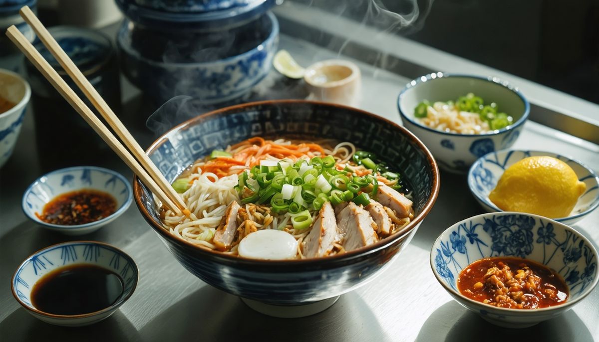 Yoğun Günler İçin 10 Dakikada Sıcak Erişte Kasesi (Buzdolabındakilerle)