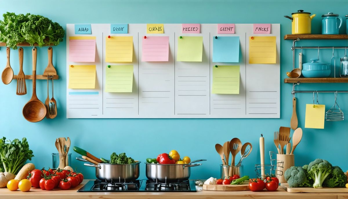 Kolay Haftalık Menü Planlama İpuçları ile Pratik Yemek Hazırlama