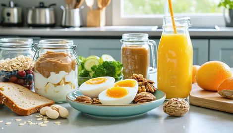 Sabahları Enerji Veren Hızlı ve Sağlıklı Atıştırmalıklar