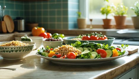 Bekarlar İçin Besleyici Tarifler: Tek Kişilik, Porsiyon Kontrollü Sağlıklı Yemek