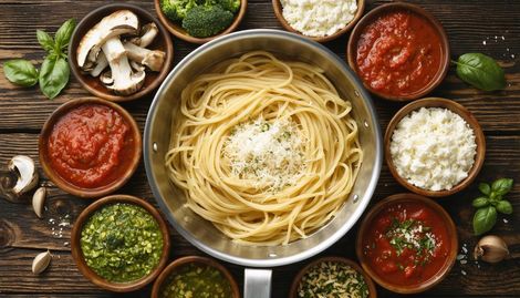 20 Dakikada Makarna: 7 Farklı Hızlı Sosla Tarifler